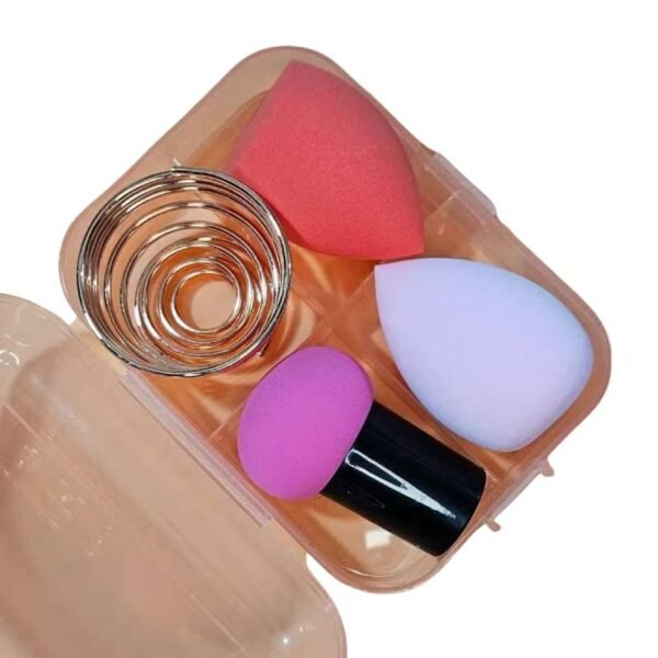 Kit de Maquiagem com Esponjas