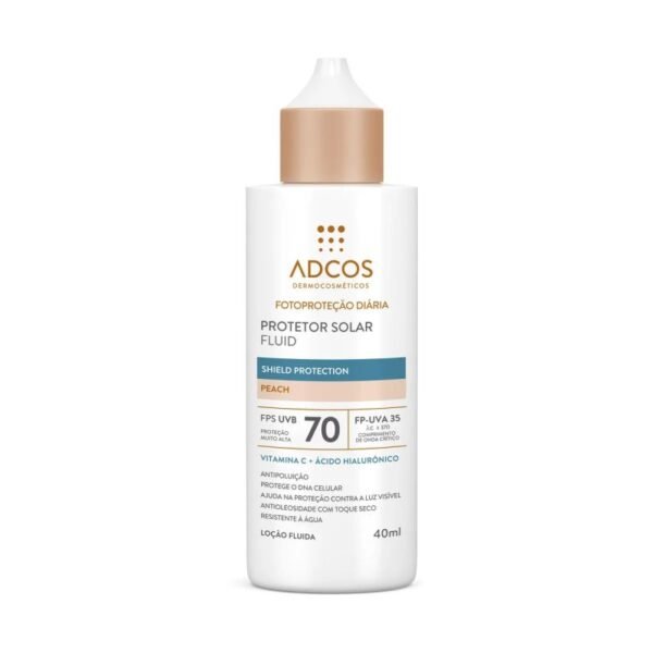 Protetor Solar Fluid Colors FPS 70 - Adcos 40 ml
