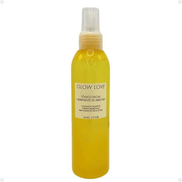 Tônico Facial Glow Love Hidratante De Abacaxi - Max Love 200ml